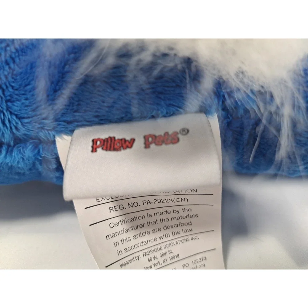 Dallas Mavericks NBA Pillow Pet Horse Mascot Plush Blue White 13